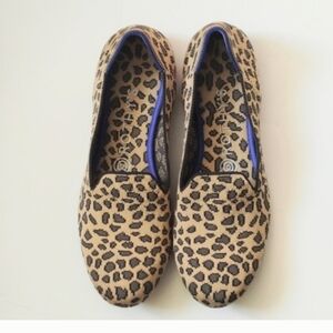 Rothy's Leopard Print Flats sz 8